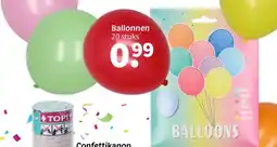 Wibra Ballonnen aanbieding