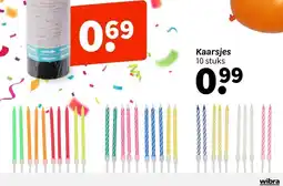 Wibra Kaarsjes aanbieding