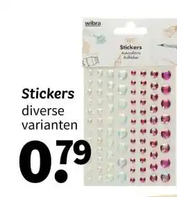 Wibra Stickers aanbieding