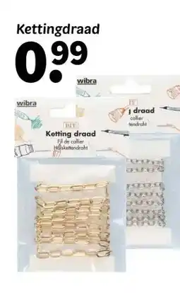 Wibra Kettingdraad aanbieding