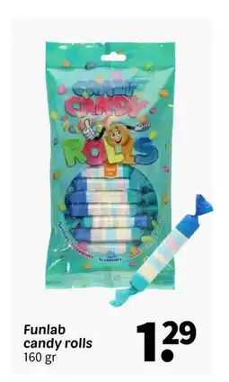 Wibra Funlab candy rolls aanbieding