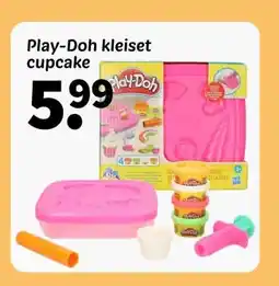 Wibra Play-Doh kleiset cupcake aanbieding