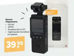 Wibra Denver vlogcamera aanbieding