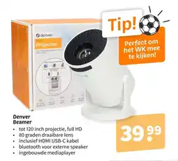 Wibra Denver Beamer aanbieding