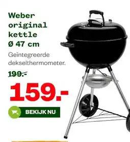 Welkoop Weber original kettle Ø 47 cm aanbieding