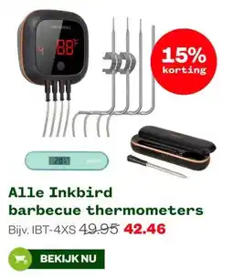 Welkoop Alle Inkbird barbecue thermometers aanbieding