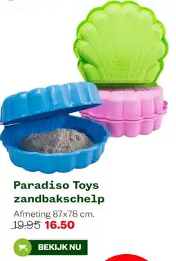 Welkoop Paradiso Toys zandbakschelp aanbieding