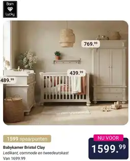 Van Asten BabySuperstore Babykamer Bristol Clay aanbieding