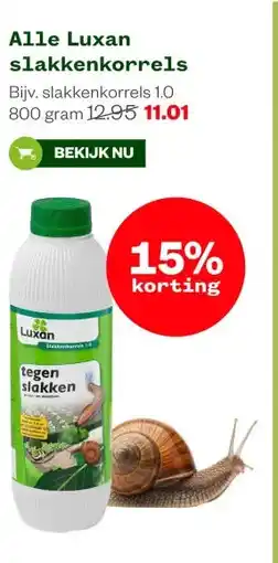 Welkoop Alle Luxan slakkenkorrels aanbieding