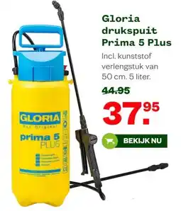 Welkoop Gloria drukspuit Prima 5 Plus aanbieding