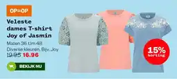 Welkoop Veleste dames T-shirt Joy of Jasmin aanbieding
