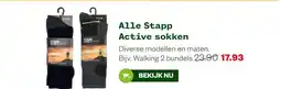 Welkoop Alle Stapp Active sokken aanbieding