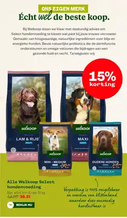 Welkoop Alle Welkoop Select hondenvoeding aanbieding