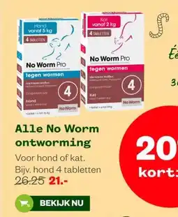 Welkoop Alle No Worm ontworming aanbieding