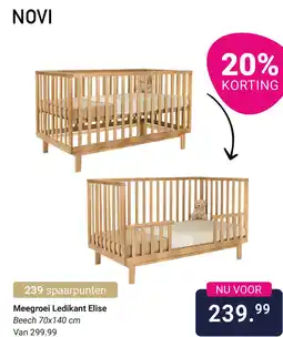 Van Asten BabySuperstore Meegroei Ledikant Elise aanbieding