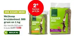 Welkoop Welkoop kruidenhooi 500 gram en 1 kg aanbieding