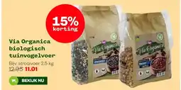 Welkoop Via Organica biologisch tuinvogelvoer aanbieding
