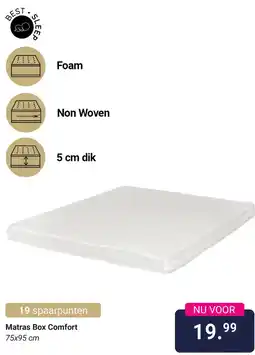 Van Asten BabySuperstore Matras Box Comfort aanbieding