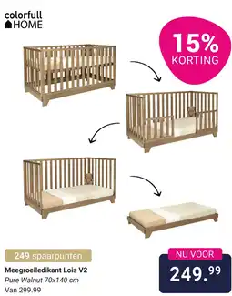 Van Asten BabySuperstore Meegroeiledikant Lois V2 aanbieding