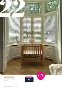 Van Asten BabySuperstore Box Isabel (Ronde Hoek) Beech aanbieding