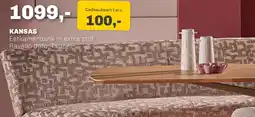 Trendhopper Eetkamerbank Kansas aanbieding