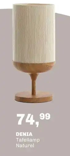 Trendhopper Tafellamp Denia naturel aanbieding