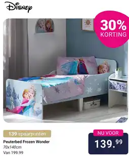 Van Asten BabySuperstore Peuterbed Frozen Wonder aanbieding