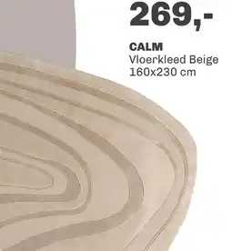 Trendhopper Vloerkleed Calm Beige 160x230 cm aanbieding