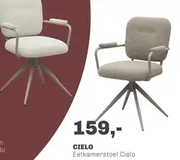 Trendhopper Eetkamerstoel Cielo Toffee aanbieding