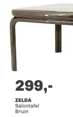 Trendhopper Salontafel Zelda bruin aanbieding