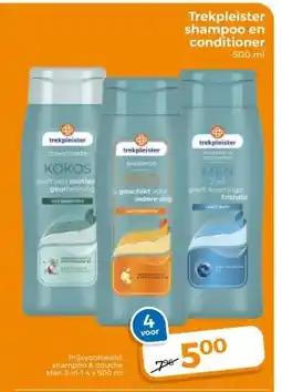 Trekpleister Trekpleister shampoo en conditioner aanbieding