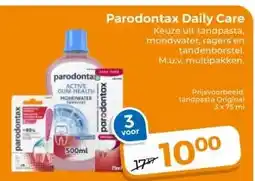 Trekpleister Parodontax Daily Care aanbieding