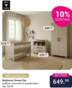 Van Asten BabySuperstore Babykamer Geneve Clay aanbieding