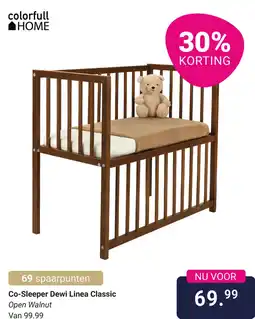 Van Asten BabySuperstore Co-Sleeper Dewi Linea Classic aanbieding
