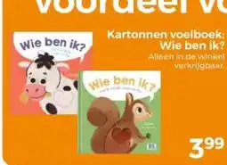 Trekpleister Kartonnen voelboek: Wie ben ik aanbieding