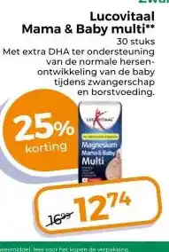 Trekpleister Lucovitaal Mama & Baby multi aanbieding