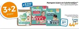 Trekpleister Pampers luiers en luierbroekjes aanbieding