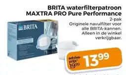 Trekpleister BRITA waterfilterpatroon MAXTRA PRO Pure Performance aanbieding