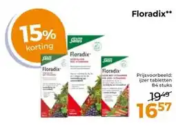 Trekpleister Floradix aanbieding