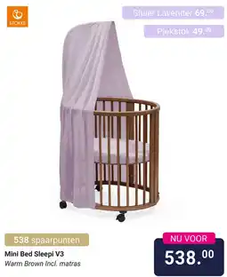 Van Asten BabySuperstore Mini Bed Sleepi V3 aanbieding