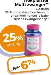 Trekpleister Trekpleister Multi zwanger aanbieding