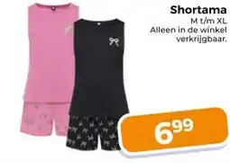 Trekpleister Shortama aanbieding