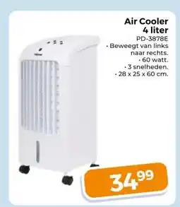 Trekpleister Air Cooler 4 liter aanbieding