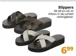 Trekpleister Slippers aanbieding
