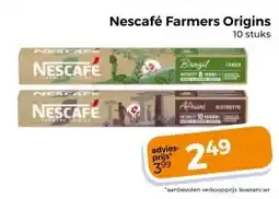 Trekpleister Nescafé Farmers Origins aanbieding