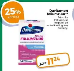 Trekpleister Davitamon foliumzuur aanbieding