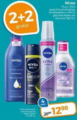 Trekpleister Nivea M.u.v. Zon, aanbieding