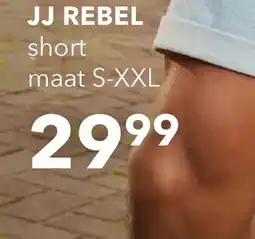 Scapino JJ REBEL heren denim short aanbieding