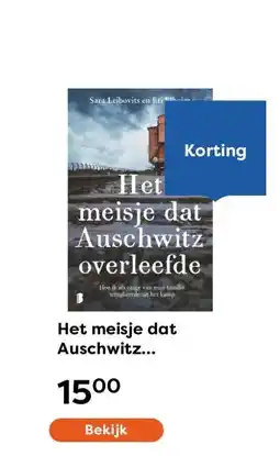 The Read Shop Het meisje dat Auschwitz overleefde aanbieding