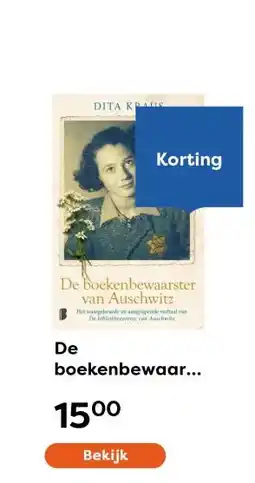 The Read Shop De boekenbewaarster van Auschwitz aanbieding